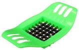 Potato Cutter Stainless Steel Potato Cutting Tool French Fry Cutter Cooking Kitchen Gadget - green cutter