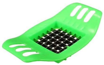 Potato Cutter Stainless Steel Potato Cutting Tool French Fry Cutter Cooking Kitchen Gadget - green cutter