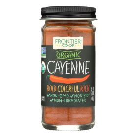 Frontier Herb Cayenne - Organic - Ground - 30000 Hu - 1.7 Oz - Default