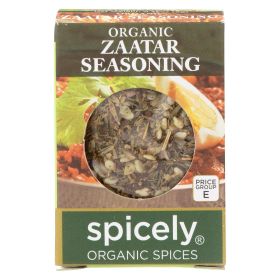 Spicely Organics - Organic Zaatar Seasoning - Case Of 6 - 0.35 Oz. - Default