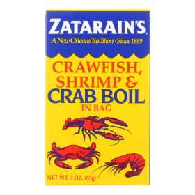 Zatarain's Crab Boil - Dry - Case Of 6 - 3 Oz - Default