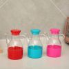 1pc Household Soy Sauce Vinegar Seasoning Bottle Anti-spill Oil Kitchen Supplies Plastic Seasoning Bottle Sesame Oil Sesame Oil Pot Bottle - Blue