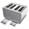 4 Slice Toaster - Stainless Steel - Stainless Steel