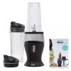 Fit Single-Serve Blender with Two 16oz Cups - black